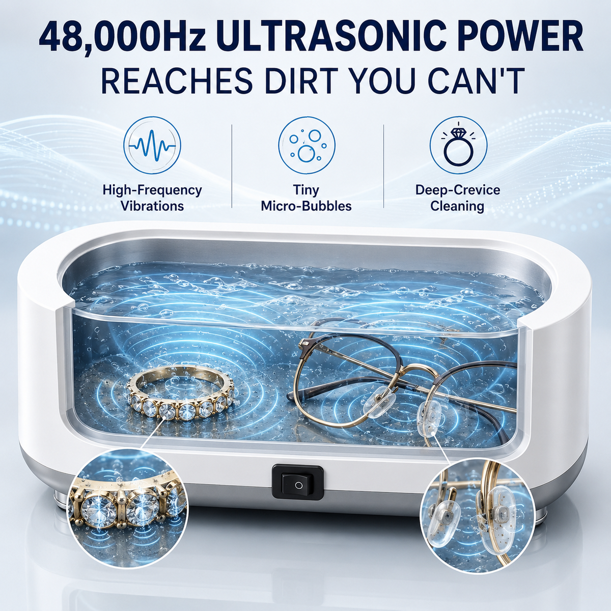 How Does an Ultrasonic Jewellery Cleaner Work?